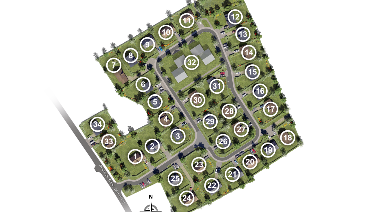 LA RUE SAINT PIERRE "Le Clos du Verger" 1ére Tranche - 